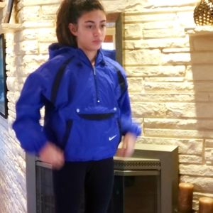 Nike Cropped Windbreaker with Hood